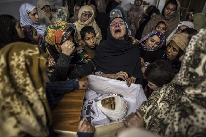 Bloody game of Taliban- killing 100 civilians on the instigation of Pakistan - dead bodies