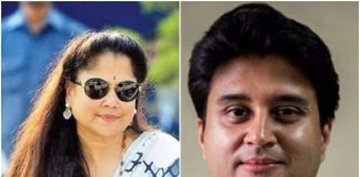 Jyotiraditya sat on the same post as 'Dada' took flight! Yashodhara Raje congratulated