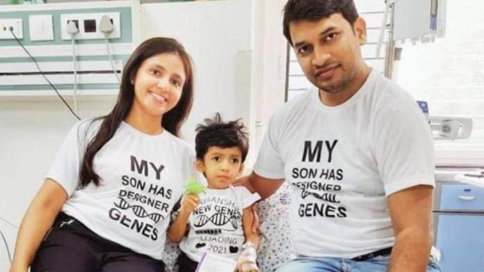 Child suffering from serious illness got free injection of Rs 16 crore from America Child suffering from serious illness got free injection of Rs 16 crore from America