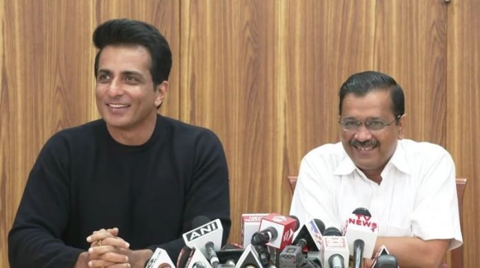 Next to CM Kejriwal then question to Sonu Sood – Will you contest the elections of Punjab? Next to CM Kejriwal then question to Sonu Sood – Will you contest the elections of Punjab?