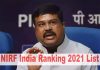 NIRF Ranking 2021: Education Minister released- IIT Madras is the best educational institute