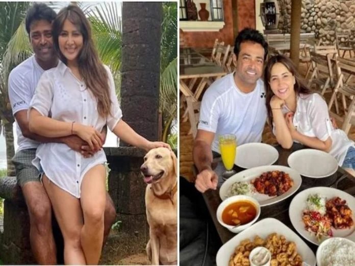 Kim Sharma confirms relationship with Leander Paes! Share photo while posing in a romantic style