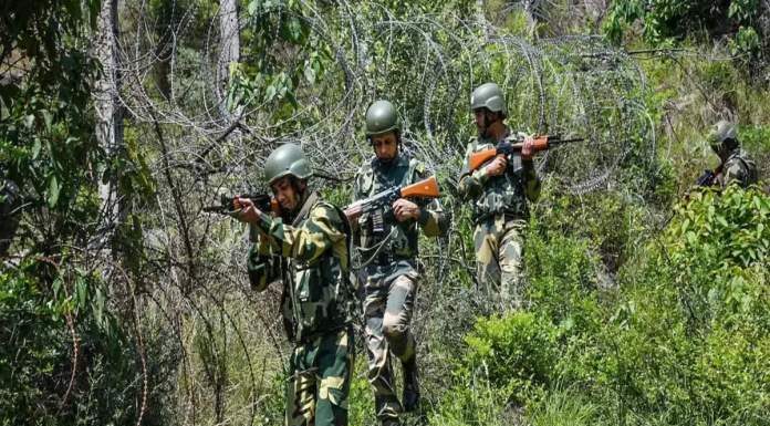 Poonch Encounter: Operation in the forests adjacent to the LoC for 9 days