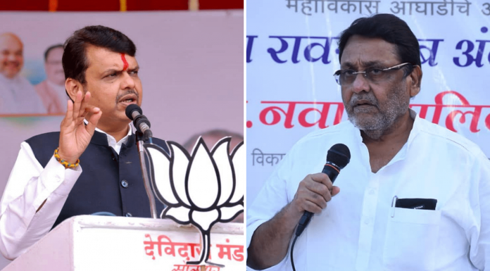 Nawab Malik VS Devendra Fadnavis: Munna Yadav, Haider Azam