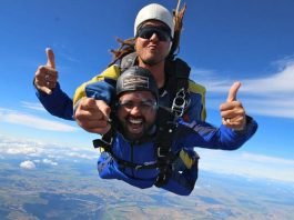 skydive in India