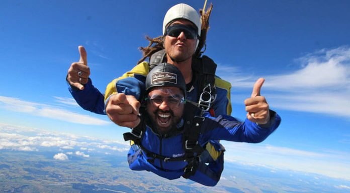 skydive in India