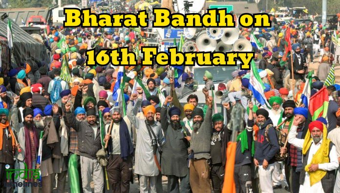 Bharat Bandh on 16th February