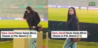 Crowd Screams _Sania Mirza_ At Sana Javed During PSL Game