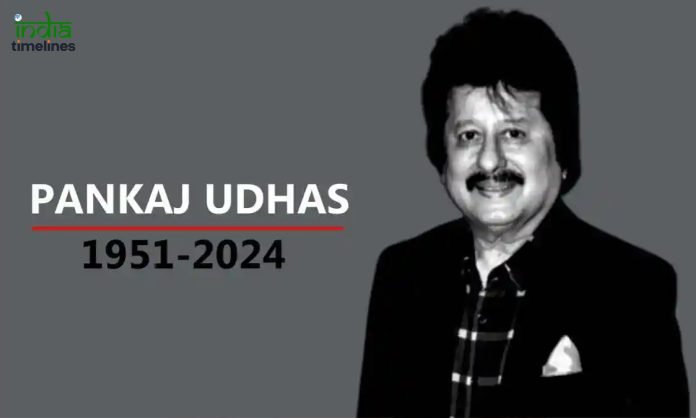 Pankaj Udhas, Renowned Ghazal Singer, Passes Away at 72