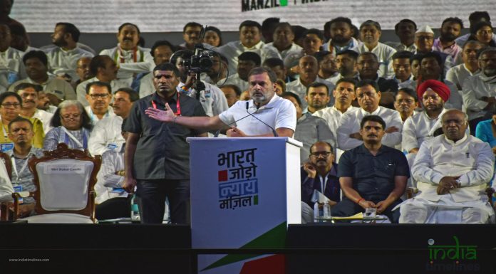 Rahul Gandhi’s Bharat Jodo Nyay Yatra concludes with show of strength in Mumbai