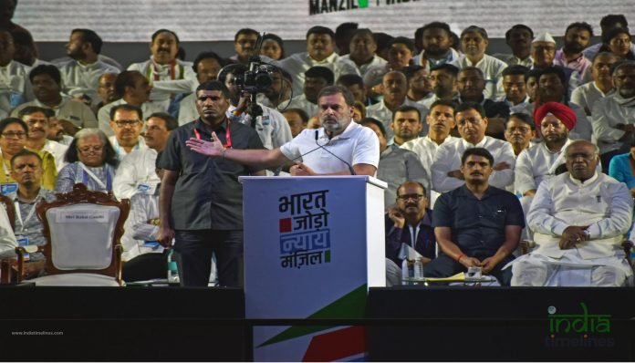 Rahul Gandhi’s Bharat Jodo Nyay Yatra concludes with show of strength in Mumbai Rahul Gandhi’s Bharat Jodo Nyay Yatra concludes with show of strength in Mumbai